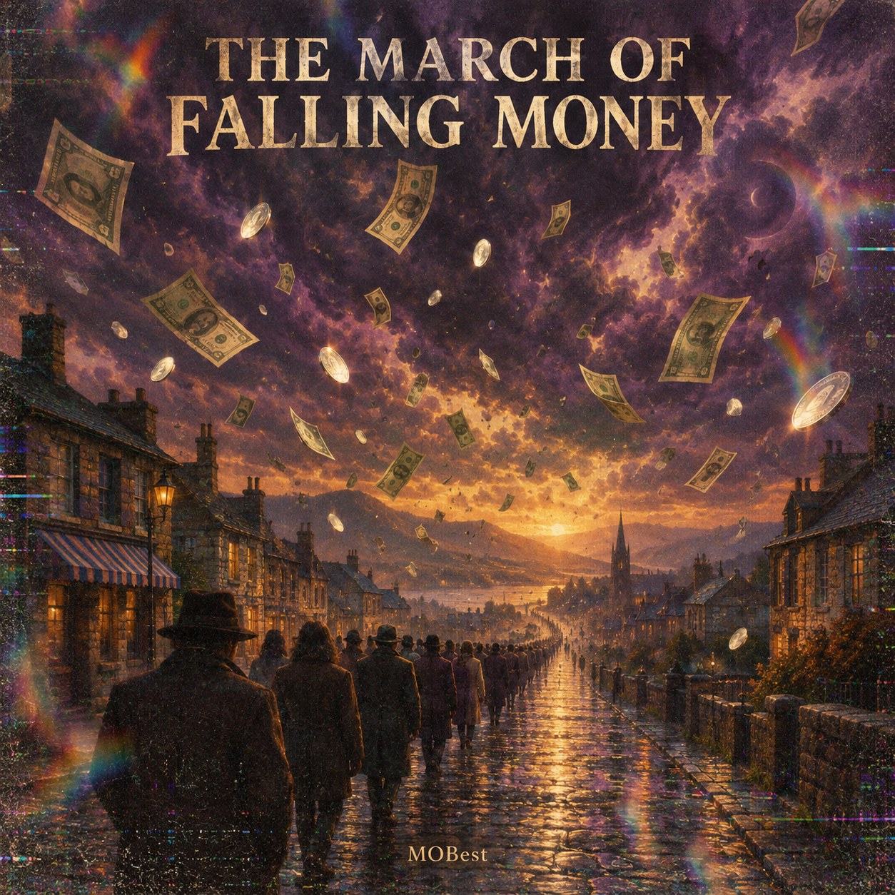 The March of Falling Money